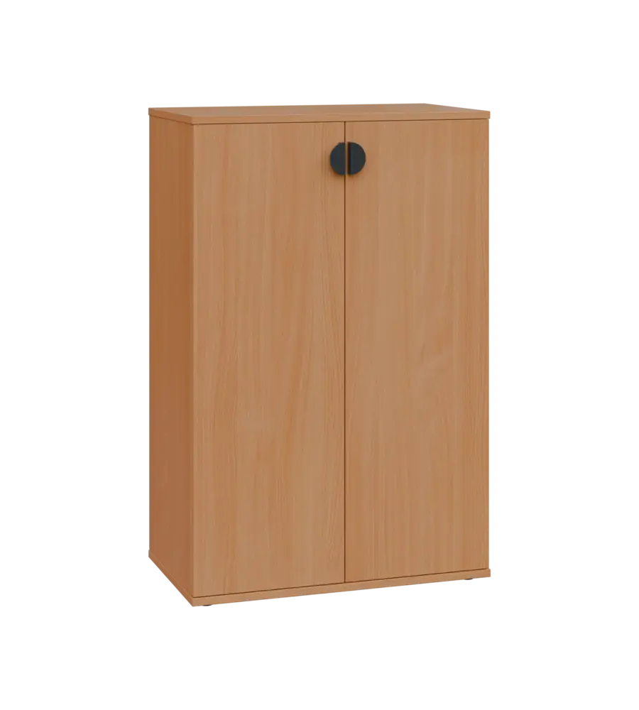 TN 3 - 7D kancelářská skříň, 2-dveřová, 1107x720x400, buk royal